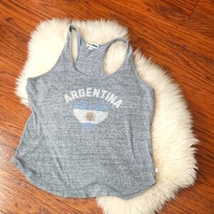 Tipsy Elves Argentina Racerback Cotton Tank Top